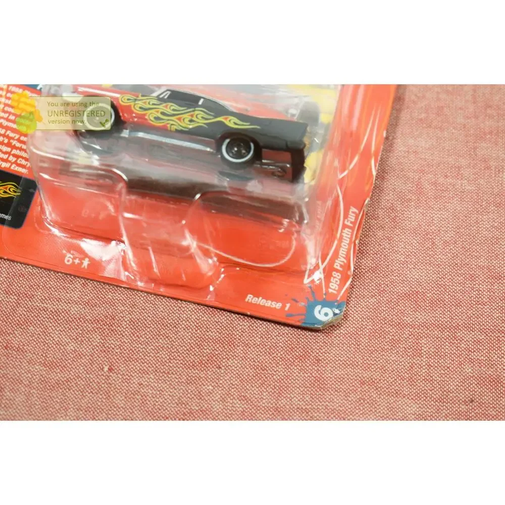 Johnny Lightning 1:64 Street Freaks 1958 Plymouth Fury Die-Cast